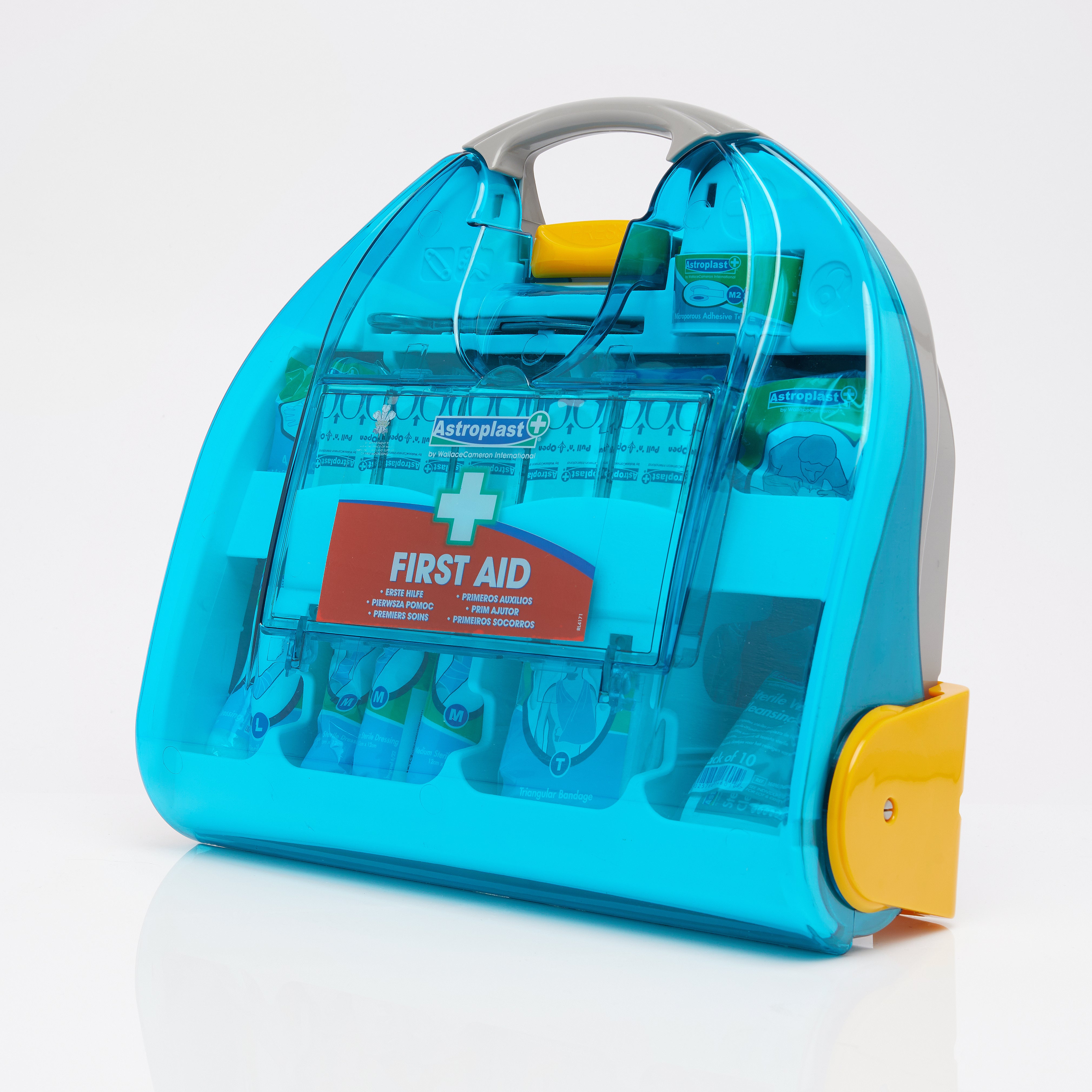 Wallace Cameron 10 Person HSE Workplace First Aid Kit in Adulto Box