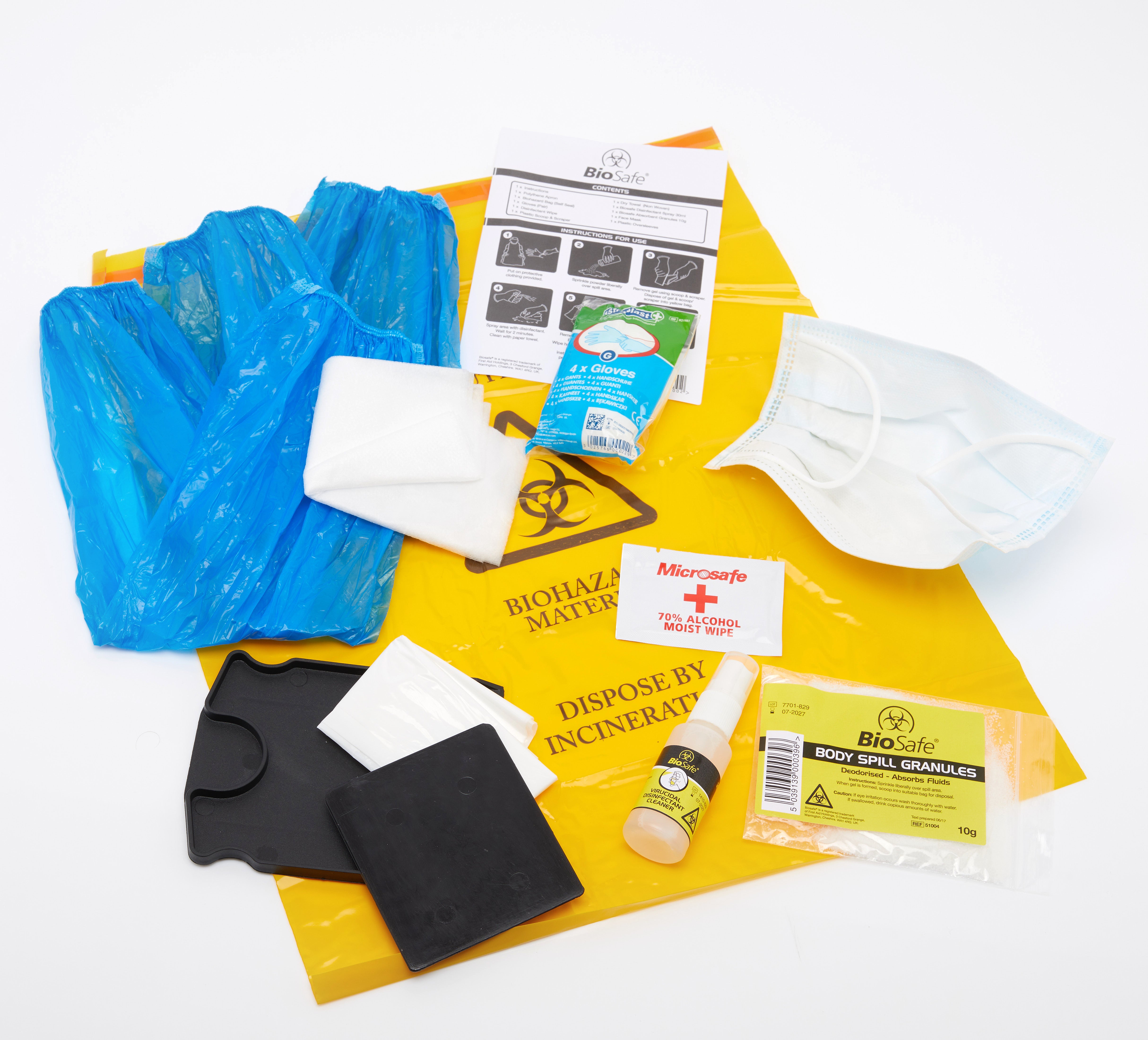 BioSafe One Application Body Fluid Spill Kit