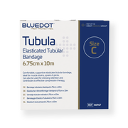 Blue Dot White Elastic Adhesive Bandage (EAB) 7.5cm x 4.5m (Box 12)