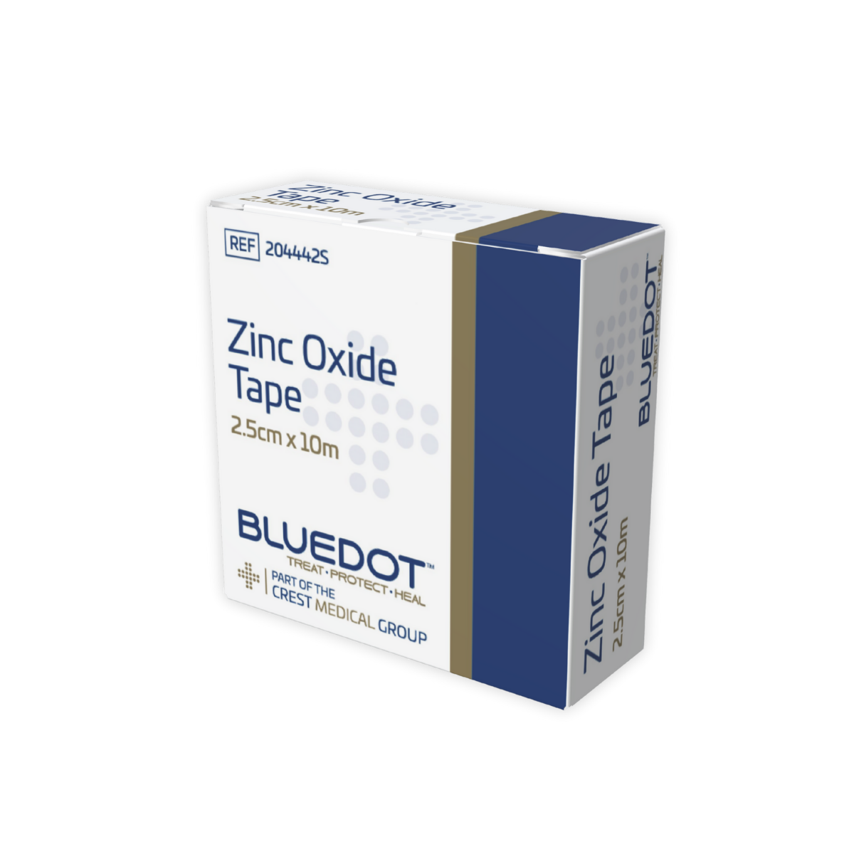 Blue Dot Zinc Oxide Tape 2.5cm x 10m (Each)