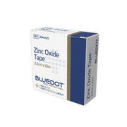 Blue Dot Zinc Oxide Tape 2.5cm x 10m (Each)