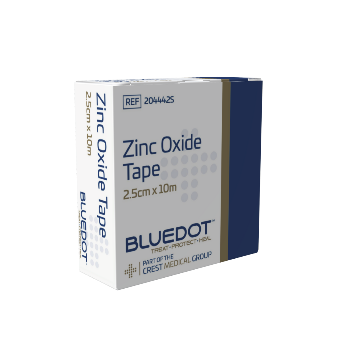 Blue Dot Zinc Oxide Tape 2.5cm x 10m (Each)