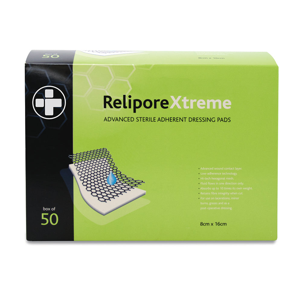 Relipore Xtreme Adhesive Dressing – 8cm x 16cm