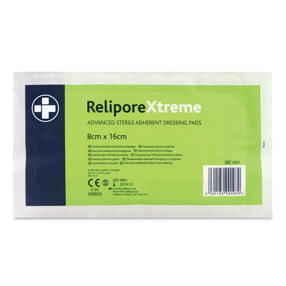 Relipore Xtreme Adhesive Dressing – 8cm x 16cm
