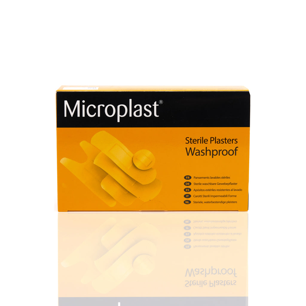 Microplast 7cm x 2cm Washproof Plasters (Box 100)