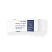 Blue Dot Flow Wrapped Medium Dressing