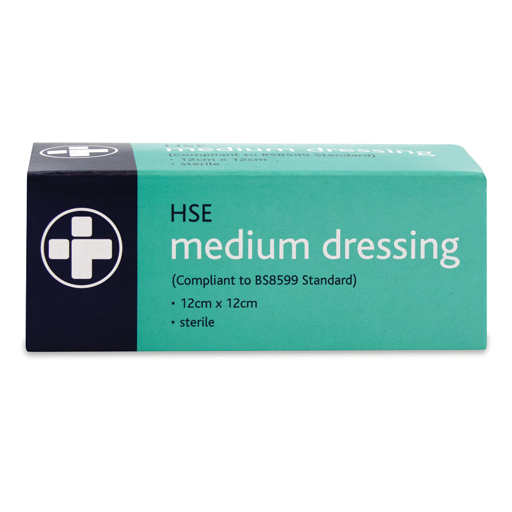HSE Dressing – Medium 12cm x 12cm – Boxed