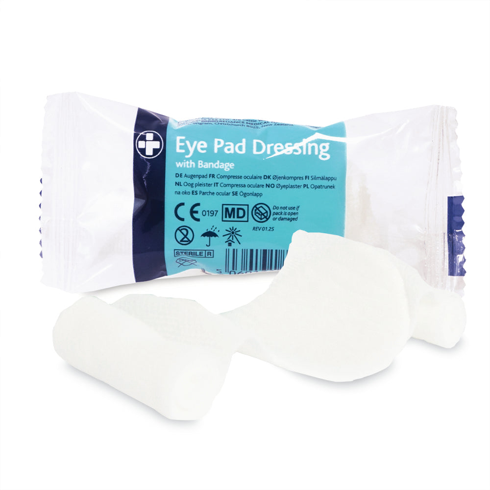 No. 16 Eye Pad Dressing with Bandage