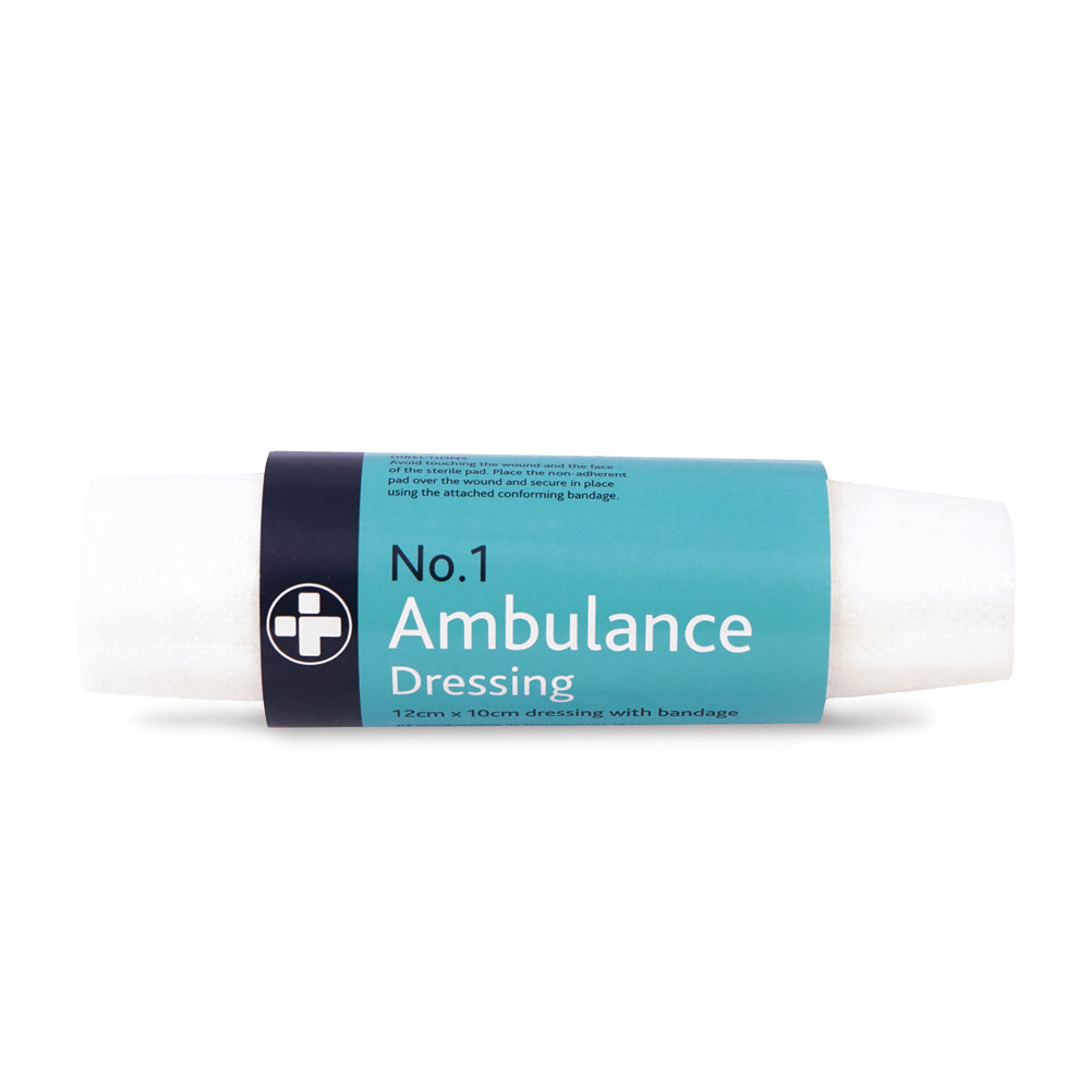 No.1 Ambulance Dressing – 12cm x 10cm