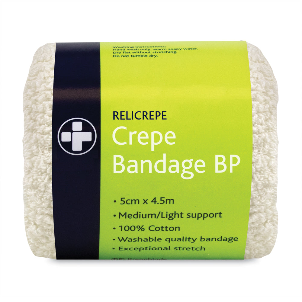 Relicrepe Crepe Bandage BP - 5cm x 4.5m