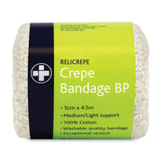 Relicrepe Crepe Bandage BP - 5cm x 4.5m