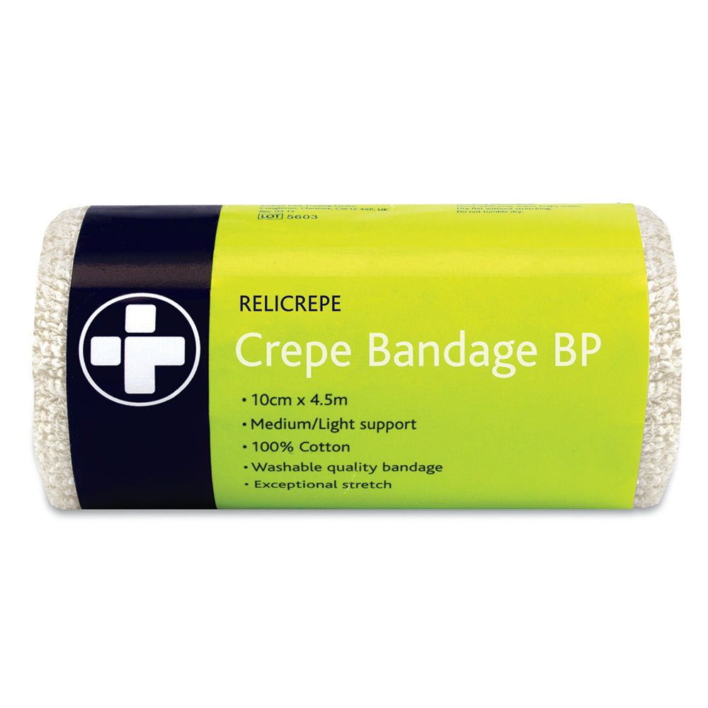 Relicrepe Crepe Bandage BP – 10cm x 4.5m