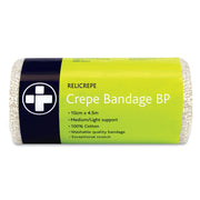 Relicrepe Crepe Bandage BP – 10cm x 4.5m