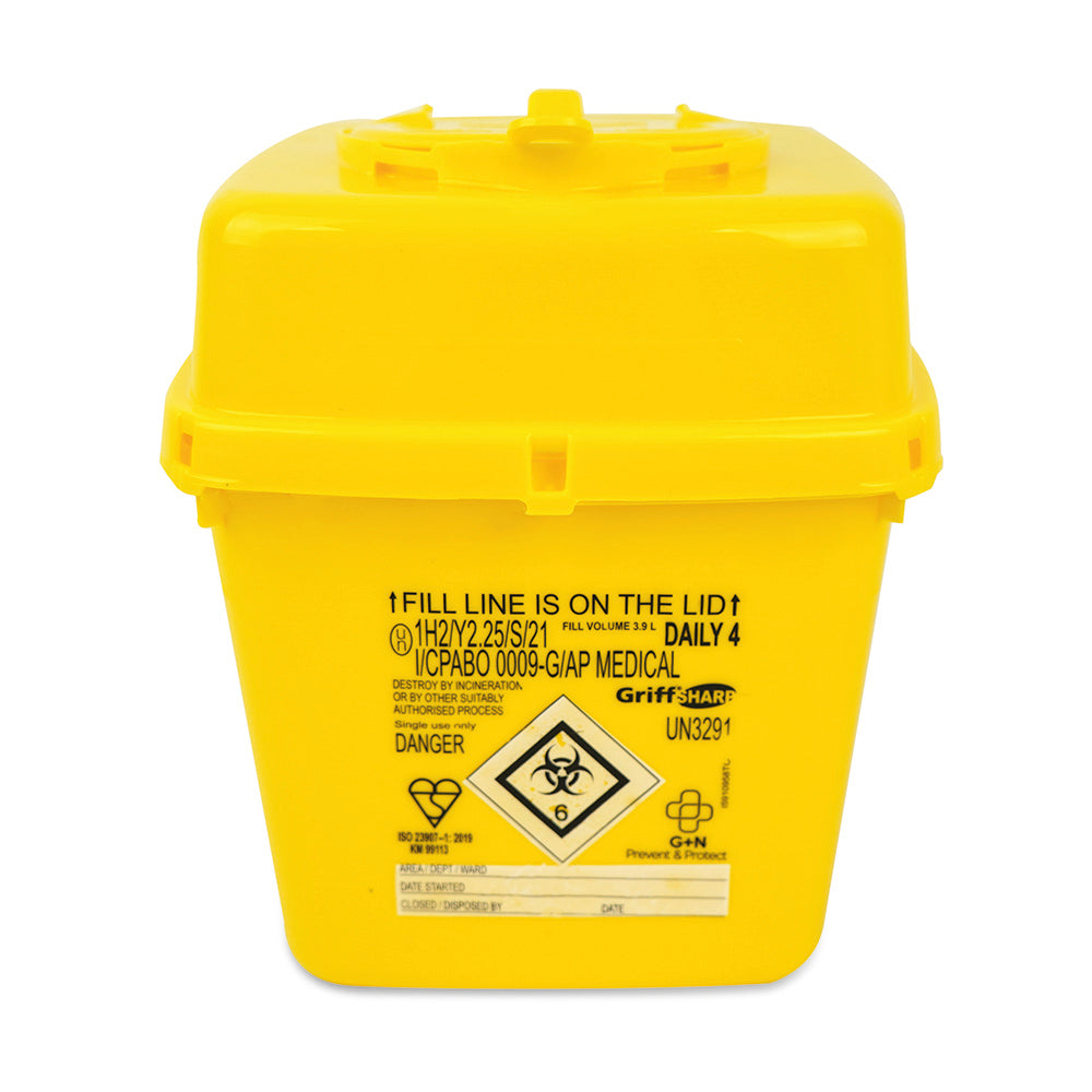 Sharps Container – 4ltr