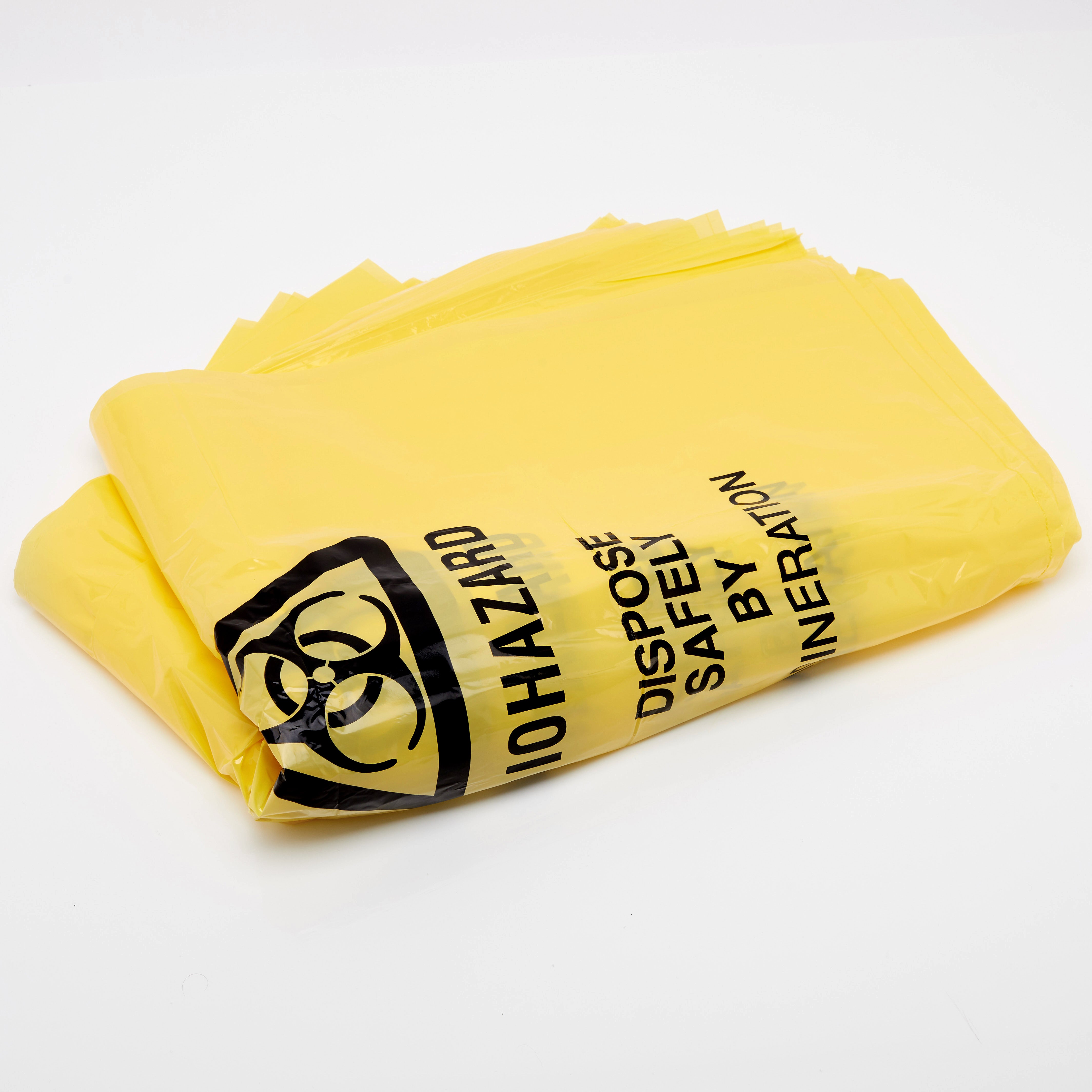Large Clinical Waste Bag 630mm x 420mm (Pack 100)