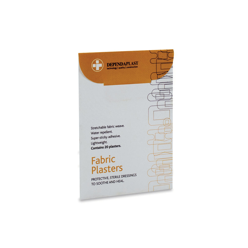 Dependaplast - Advanced Fabric Plasters - Assorted - Pale - Wallet of 20