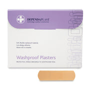 Dependaplast - Washproof Plasters - 7.5cm x 2.5cm - Pale - Box of 100