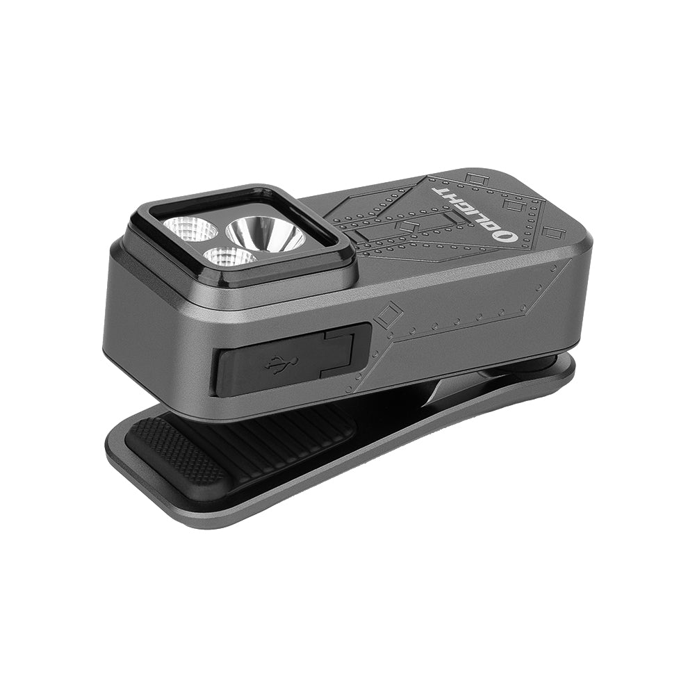 Oclip Pro Clip Light with Floodlight & Spotlight & Red Light