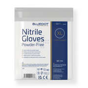 Blue Dot Nitrile Extra Large Powder-Free Non-Sterile Gloves (Pair)