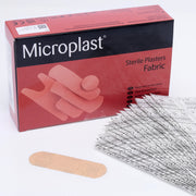 Microplast 7.5cm x 2.5cm Fabric Plasters (Box 100)