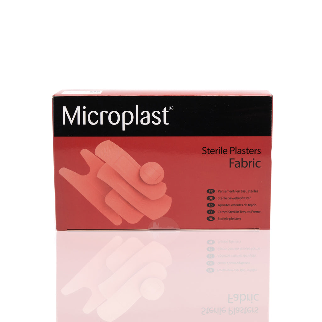 Microplast 7.5cm x 5cm Fabric Plasters (Box 50)