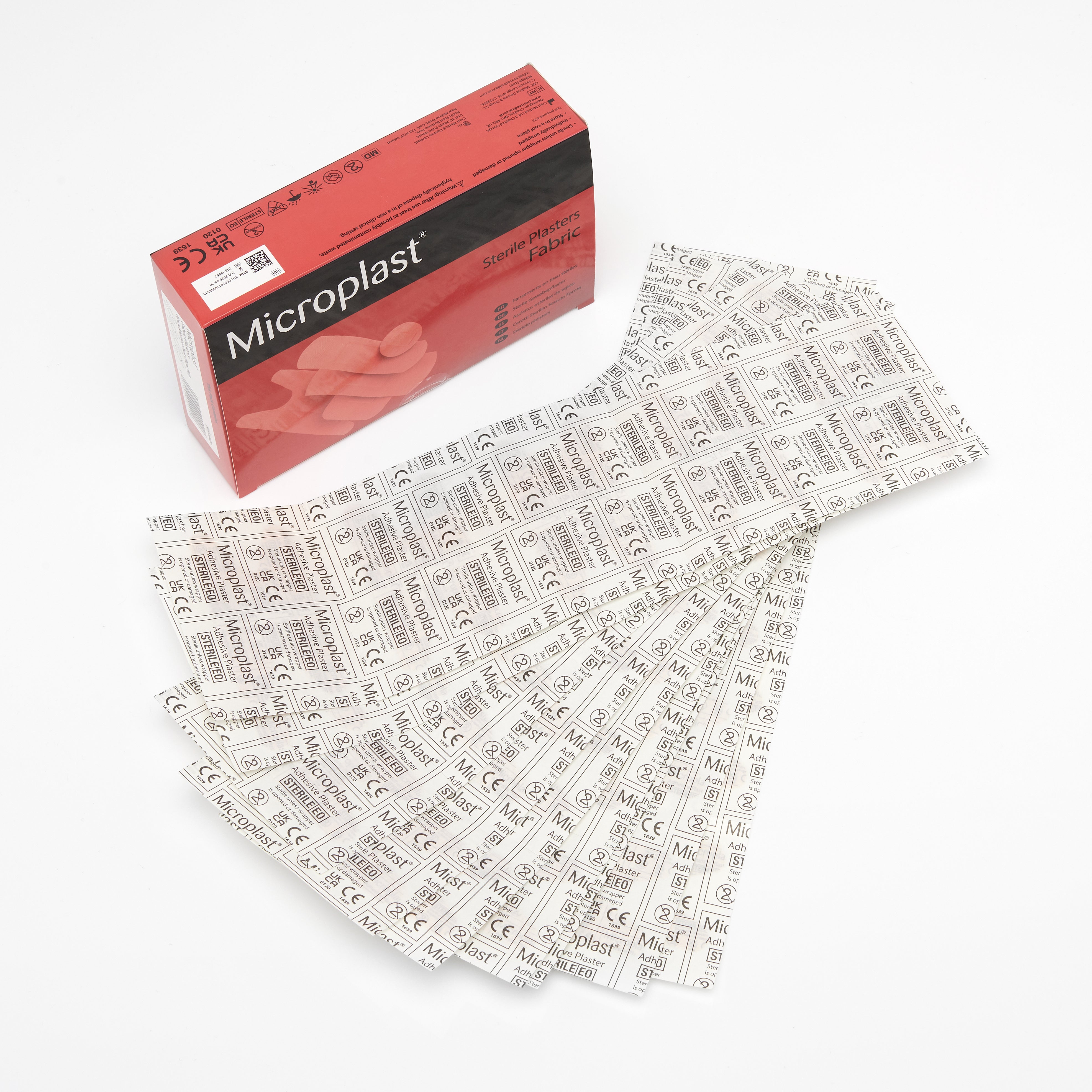 Microplast Knuckle / Anchor Fabric Plasters (Box 50)