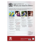 Poster – 420mm x 594mm – Health & Safety Law