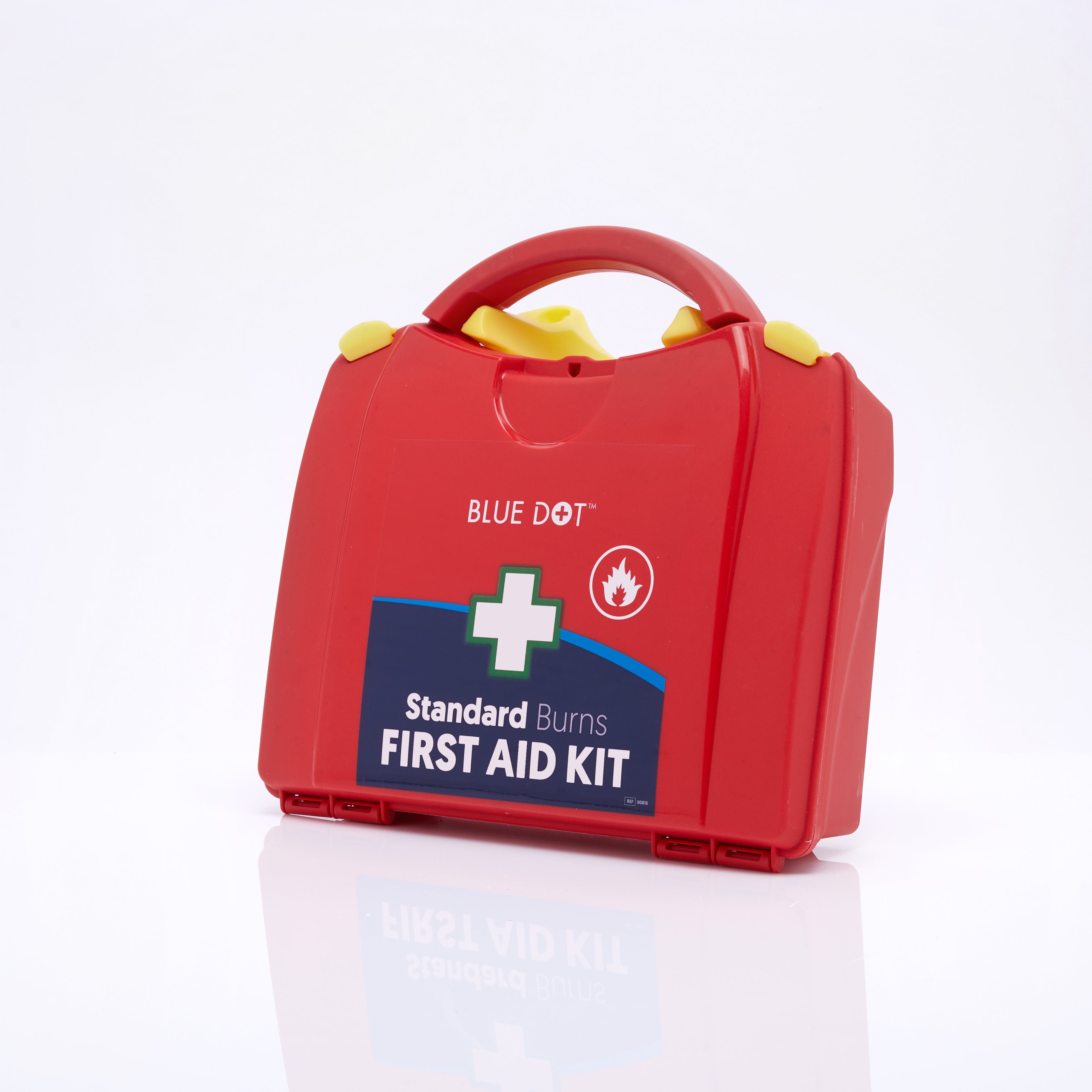 Blue Dot Standard Burns First Aid Kit In Red PGB Box