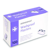 Dependaplast - Washproof Plasters - Assorted - Pale - Box of 100