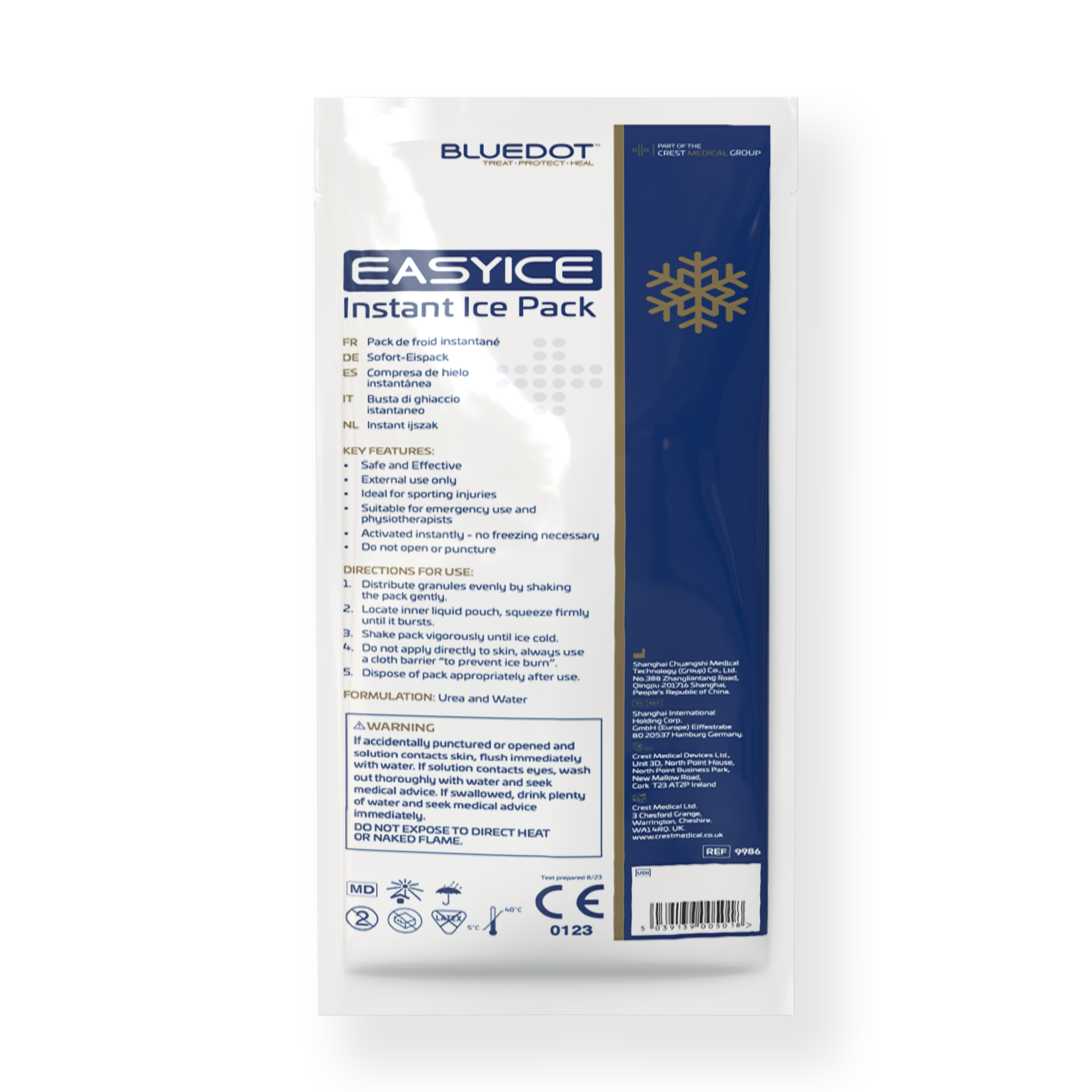 Easy Ice Instant Ice Pack - Large