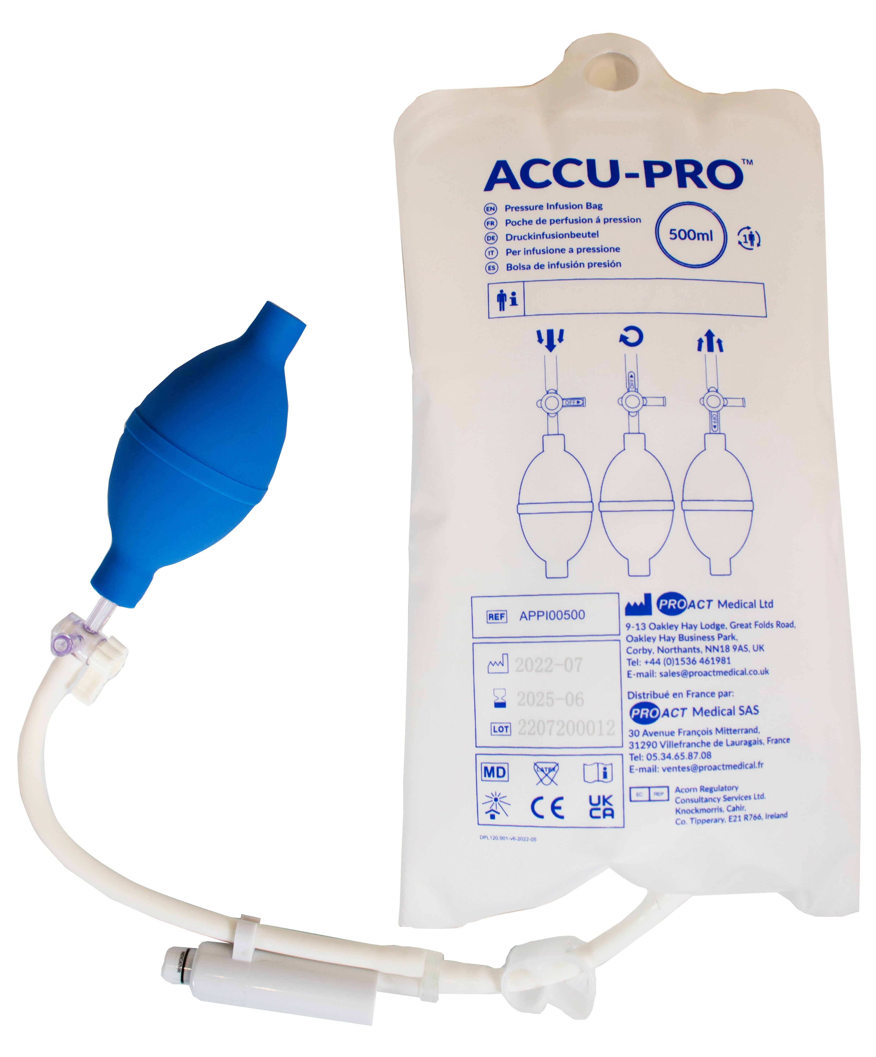 AccuPRO Pressure Infusion Bags