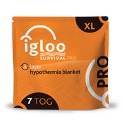 Igloo Pro Hypothermia Blanket – XLarge – Emergency Orange