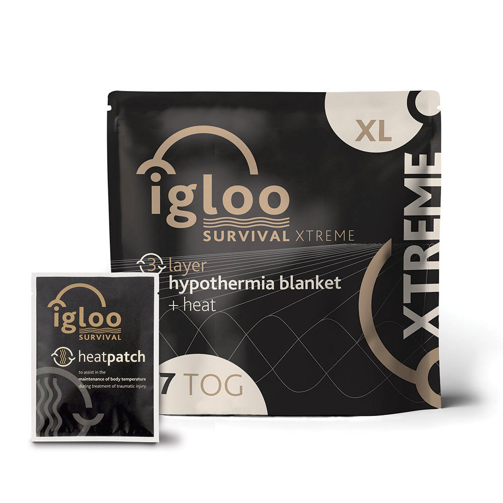 Igloo Xtreme Hypothermia Blanket – XLarge – Coyote Brown