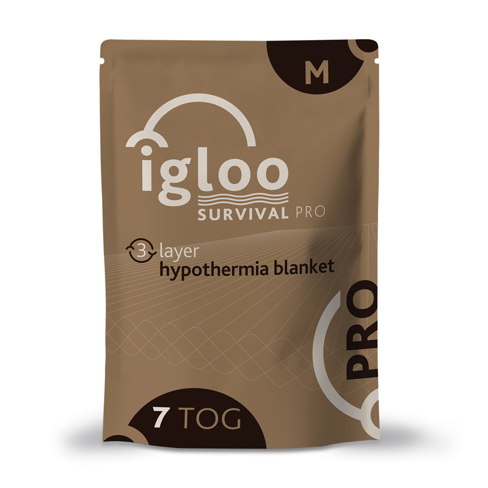 Igloo Pro Hypothermia Blanket – Medium – Coyote Brown