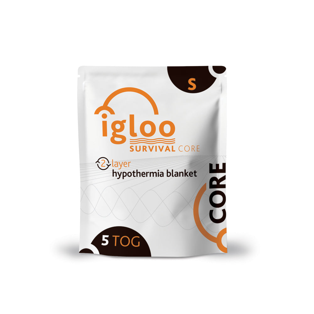 Igloo Core Hypothermia Blanket – Small – Emergency Orange