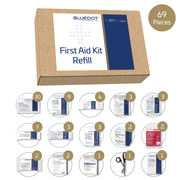 Blue Dot Medium BS 8599-1 (2019) Catering First Aid Refill