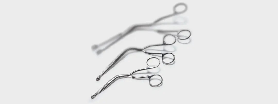 Disposable Steel Magill Forceps - Paed