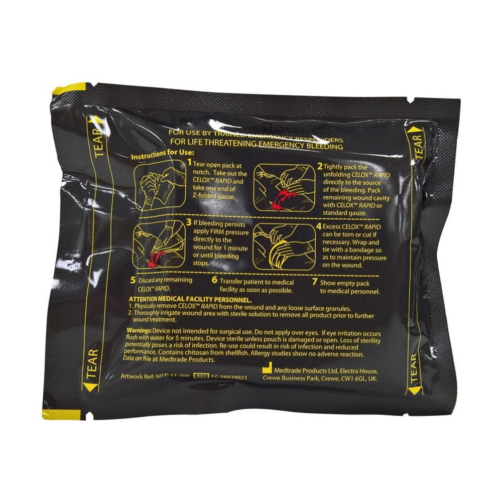 Celox Rapid Haemostatic Gauze