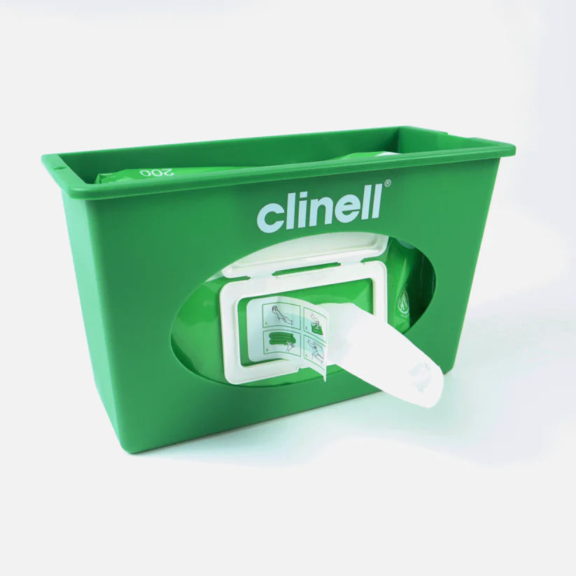 Clinell Universal Wipes Wall Mounted Dispenser - Green