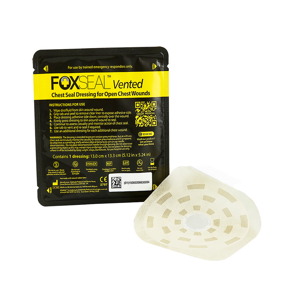 Foxseal Vented Chest Seal twin pack