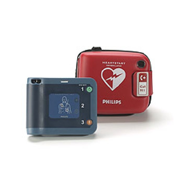 Philips HeartStart FRx Semi Automatic Defibrillator with Carry Case and Infant Key