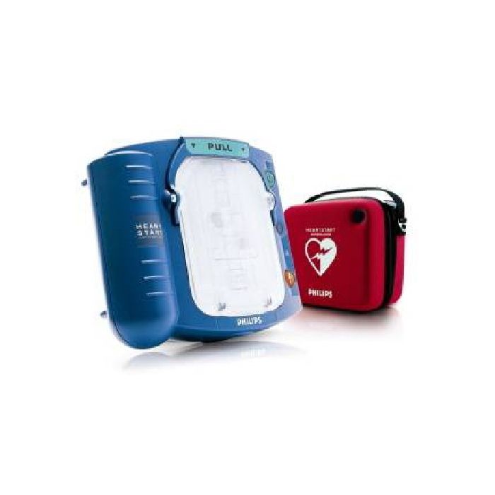 Philips HeartStart HS1 Semi Automatic Defibrillator with Slim Carry Case