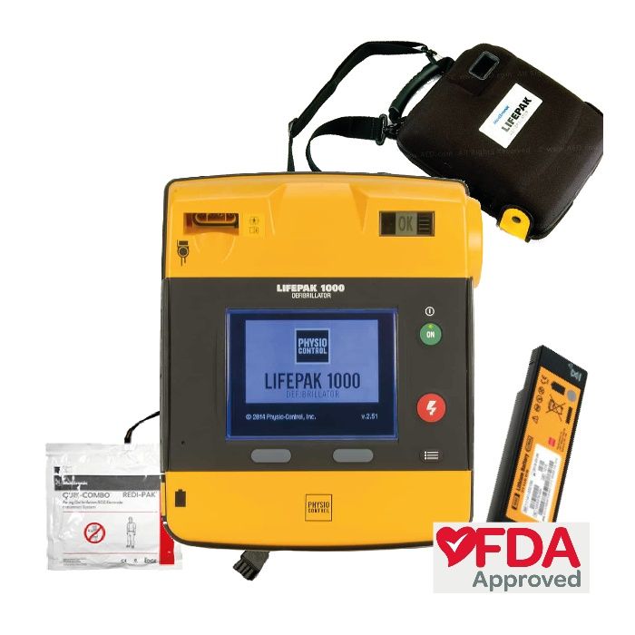 Physio Control LIFEPAK 1000 Semi Automatic Defibrillator