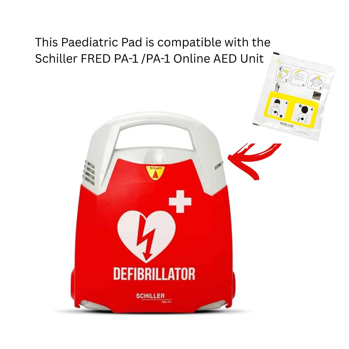 Pediatric Pads-PA-1, Touch 7,  Fred Easyport