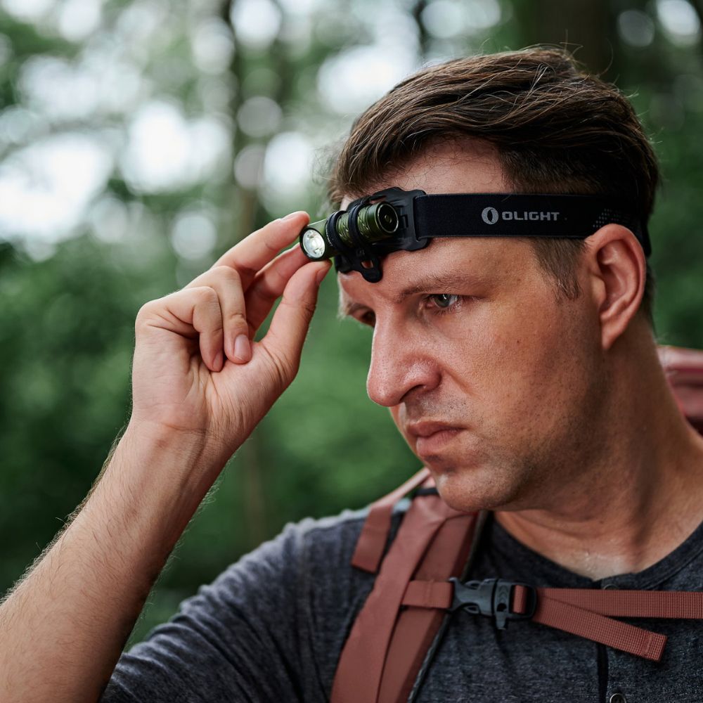 Perun 2 Mini 1100 Lumens Rechargeable Right-Angle Head Torch